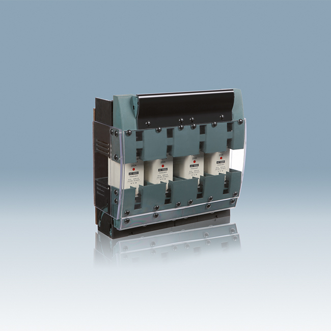 NH Fuse-Switches, horizontal design, 1200 V DC, 2 and 4-pole switching, for baseplate mounting