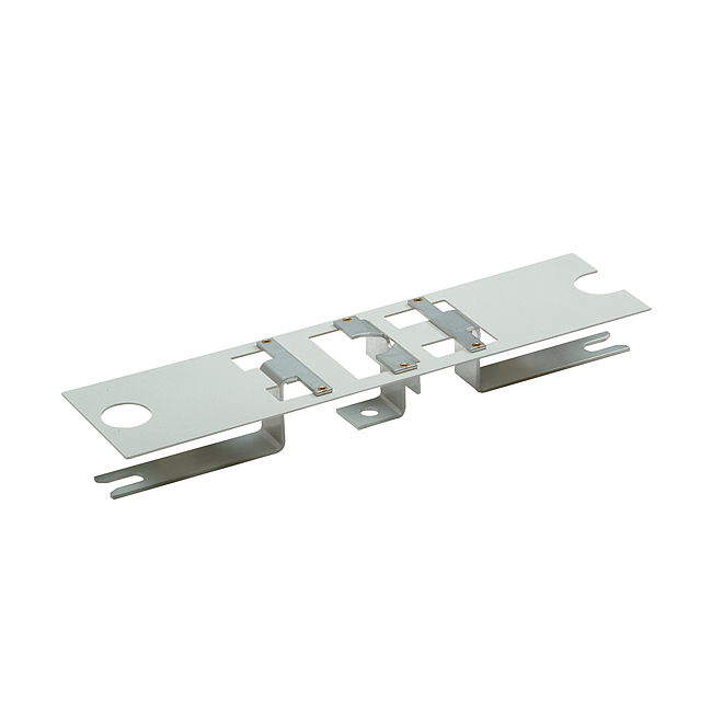 E³ twin adapter for mounting size 00/60 on busbar systems with 185 mm spacing 