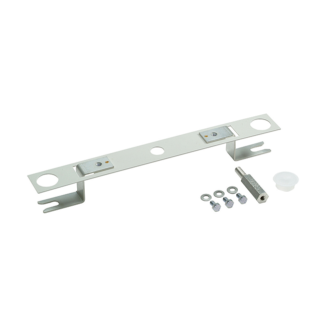 E³-Einfachadapter für die Montage der Größe 00/100 auf 185 mm Sammelschienenabstand